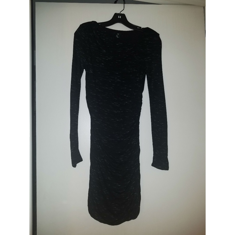 H&M Knit Long-Sleeve Mini Dress